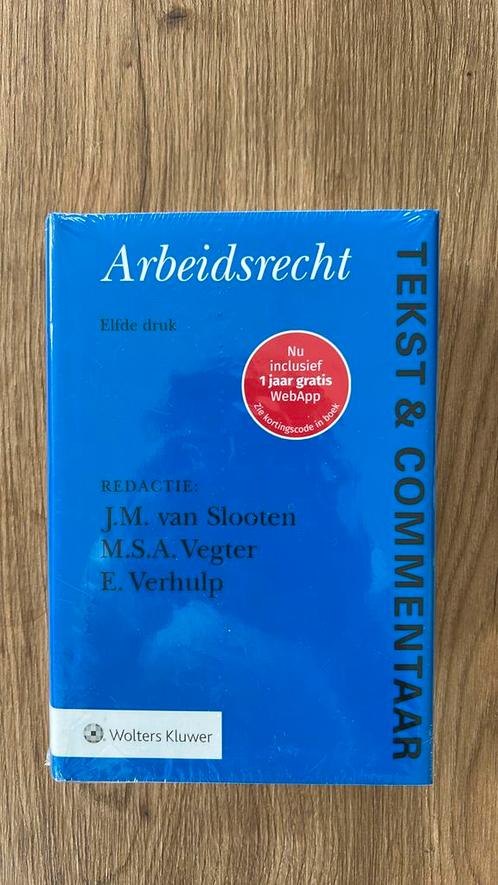 Arbeidsrecht, Boeken, Wetenschap, Nieuw, Ophalen of Verzenden