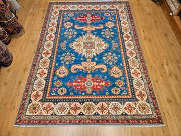 Handgeknoopt oosters tapijt kazak 241x171 beschikbaar voor biedingen