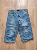 Stoere halflange spijkerbroek - maat 48, Kleding | Heren, Blauw, Zo goed als nieuw, W33 - W34 (confectie 48/50), C&A