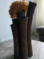 Pijpen vaas, Huis en Inrichting, Woonaccessoires | Vazen, Overige kleuren, Ophalen of Verzenden, Minder dan 50 cm, Glas