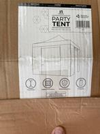 Nieuwe partytent 3 x 3 marineblauw met zijwanden easy up., Ophalen, Opvouwbaar, Partytent, Minder dan 4 meter