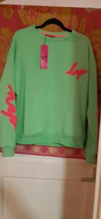 Nieuw trui neon kleuren  smiley 42 44, Ophalen of Verzenden, Nieuw, Maat 42/44 (L), Groen