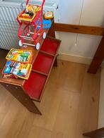Eenvoudig houten winkeltje voor de kleintjes., Kinderen en Baby's, Speelgoed | Houten speelgoed, Ophalen of Verzenden, Gebruikt