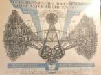Getuigschrift Bruynzeel Zaandam G Duijf 1960 art deco stijl, Antiek en Kunst, Kunst | Litho's en Zeefdrukken, Ophalen