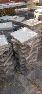 Gratis Stoeptegels, Tuin en Terras, Tegels en Klinkers, Ophalen, Gebruikt, 10 m² of meer, Beton