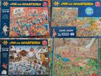 5 Jan van Haasteren puzzels, Ophalen of Verzenden, 500 t/m 1500 stukjes, Zo goed als nieuw, Legpuzzel
