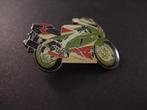 Kawasaki ZXR400 sportmotor 1995, emaille pin, Verzamelen, Speldjes, Pins en Buttons, Ophalen of Verzenden, Gebruikt, Overige onderwerpen