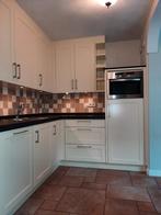 Complete hoekkeuken incl. apparatuur, Huis en Inrichting, Keuken | Complete keukens, Ophalen, Gebruikt, Hoekkeuken, Graniet of Steen