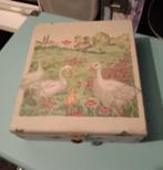 Opberg doosje zwanen, Antiek en Kunst, Curiosa en Brocante, Ophalen of Verzenden