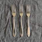 3 Verzilverde vorken, Ophalen of Verzenden