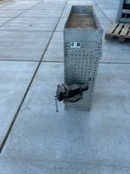 Stellingkast bestelbus met bankschroef - Ochten, Ophalen of Verzenden, ., ., .