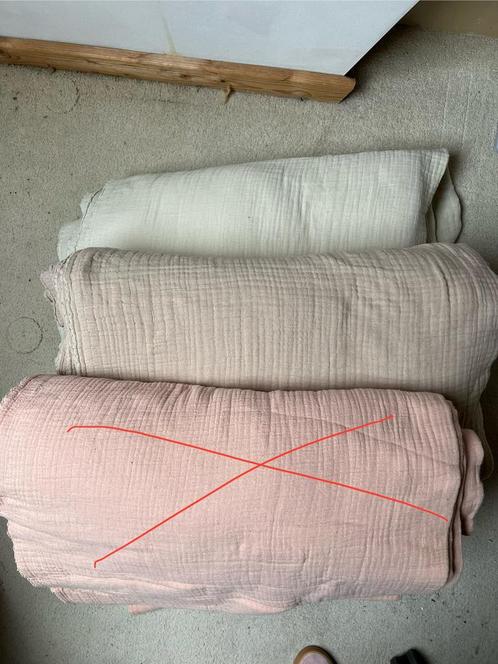 6 laags hydrofiele stof, Hobby en Vrije tijd, Stoffen en Lappen, Nieuw, 120 cm of meer, 200 cm of meer, Overige kleuren, Ophalen