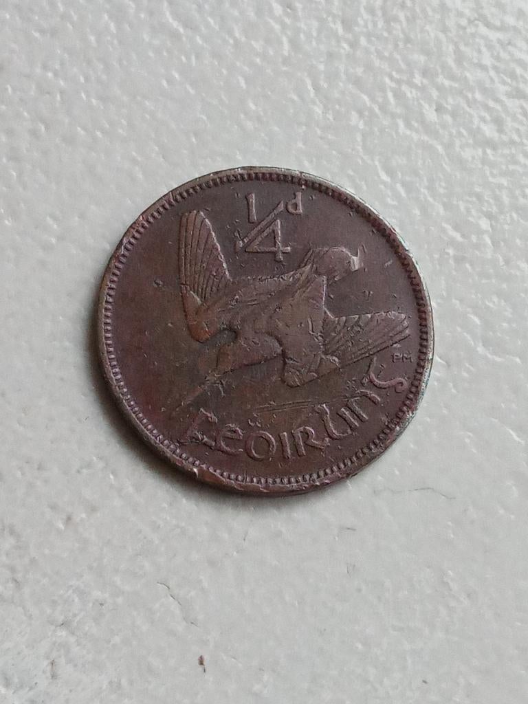Ierland 1 farthing 1939., Verzenden, Overige landen, Losse munt