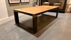 Stoere en stijlvolle industriële salontafel, Ophalen, 100 tot 150 cm, 50 tot 100 cm, Zo goed als nieuw
