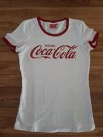 Wit Coca Cola shirt, Kleding | Dames, Gedragen, Maat 34 (XS) of kleiner, Ophalen of Verzenden, Wit