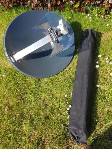Satellietschotel voor camping, camper, caravan.  beschikbaar voor biedingen