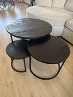 3 delige salontafel, Huis en Inrichting, Tafels | Salontafels, Gebruikt, Minder dan 50 cm, Rechthoekig, 50 tot 100 cm