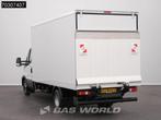 Iveco Daily 35C16 Laadklep Dubbellucht 160PK Bakwagen Airco, Auto's, Stof, Gebruikt, Euro 6, Wit