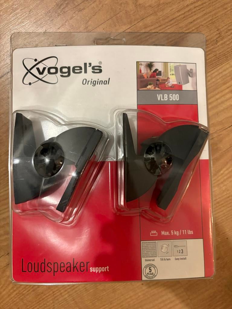 Vogel's VLB 500 Luidspreker Beugels - Nieuw in Verpakking, Ophalen of Verzenden, Nieuw