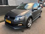 Volkswagen Polo 1.2 TSI // R-LINE // PDC // CRUISE // 2016, Zwart, 4 cilinders, Origineel Nederlands, Bedrijf