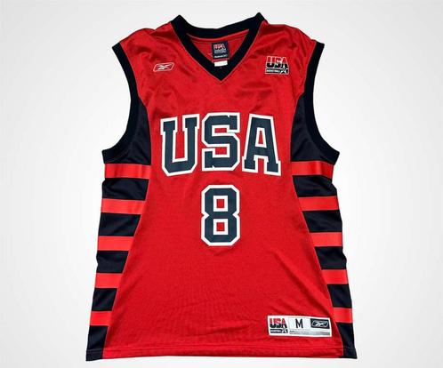 ZELDZAAM Kobe Bryant Olympics basketbal jersey maat M L NBA, Sport en Fitness, Basketbal, Zo goed als nieuw, Kleding, Ophalen of Verzenden