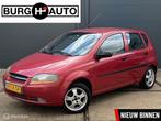 Daewoo Kalos 1.4 Style 5 deurs - AIRCO - TREKHAAK - LM VELGE, Auto's, Daewoo, Stof, Zwart, 4 cilinders, Kalos