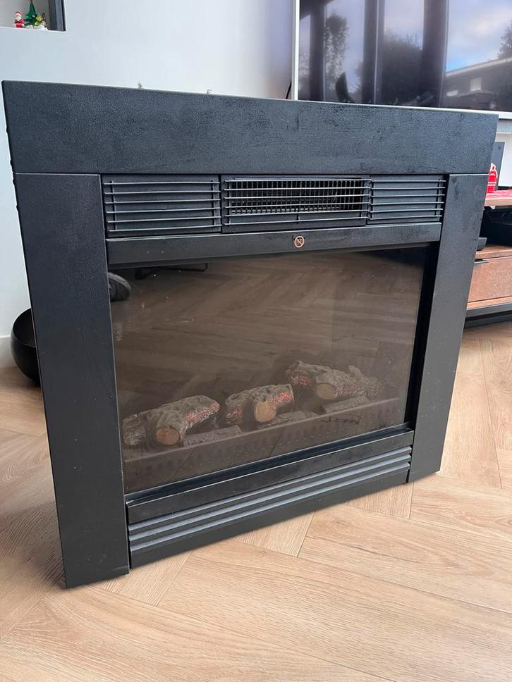 Elektrische inbouw Haard/Kachel Chigaco - Twee Warmtestanden, Huis en Inrichting, Haarden, Gebruikt, Overige soorten, Ophalen