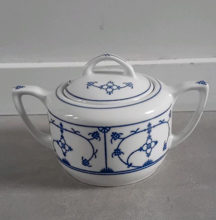 Jäger Eisenberg Blau Saks suikerpot, Huis en Inrichting, Keuken | Servies, Nieuw, Overige typen, Overige stijlen, Porselein, Ophalen of Verzenden