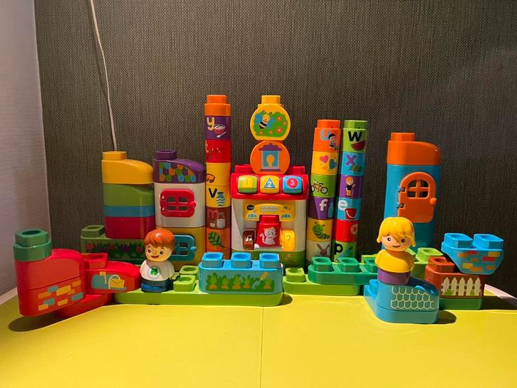 Bla bla blocks Vtech, Kinderen en Baby's, Speelgoed | Vtech, Zo goed als nieuw, 2 tot 4 jaar, Ophalen of Verzenden