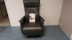 989 Elektrische staop relax/fauteuil/stoel Prominent Toscane, Leer, Zo goed als nieuw, Ophalen