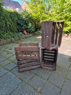 Oude aardappel/fruit kisten 4st., Ophalen, Gebruikt, Minder dan 50 cm, Minder dan 50 cm