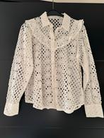 Costes Studio Witte Broderie Blouse XL, Kleding | Dames, Blouses en Tunieken, Ophalen of Verzenden, Zo goed als nieuw, Maat 46/48 (XL) of groter