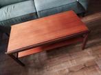 Salontafel jarenn 60 met omkeerbaar blad., Huis en Inrichting, Gebruikt, 50 tot 100 cm, Minder dan 50 cm, Rechthoekig