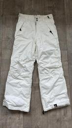 Skibroek spex wit 134/140, Ophalen of Verzenden, Zo goed als nieuw, Jongen of Meisje, Broek