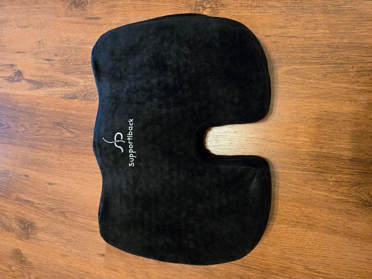 Supportiback Coccyx Orthopedisch Traagschuim Zitkussen, Sport en Fitness, Gezondheidsproducten en Wellness, Zo goed als nieuw