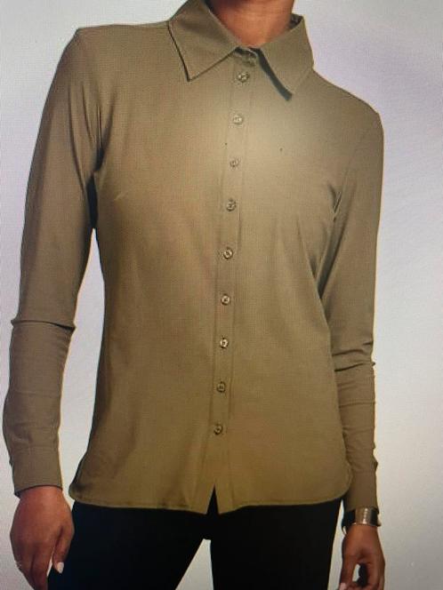 Studio Anneloes Poppy blouse Earth mt L, Kleding | Dames, Blouses en Tunieken, Zo goed als nieuw, Maat 42/44 (L), Overige kleuren