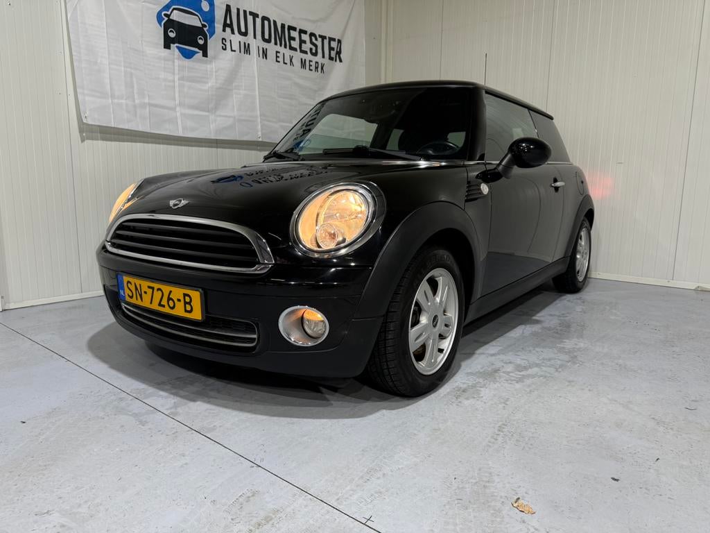 Mini 1.6 ONE 2010 | Elek pakket | Airco | Lm velgen |, Auto's, Mini, Bedrijf, Cooper, ABS, Airbags, Airconditioning, Alarm, Bluetooth