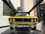 1:18 Opel Manta A GT/E geel 1975 Norev Limited Edition 1000, Hobby en Vrije tijd, Auto, Norev, Norev, Zo goed als nieuw