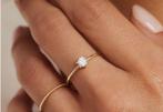 Isabel Bernard ring maat 18, Ophalen of Verzenden, Zo goed als nieuw, Goud, Dame