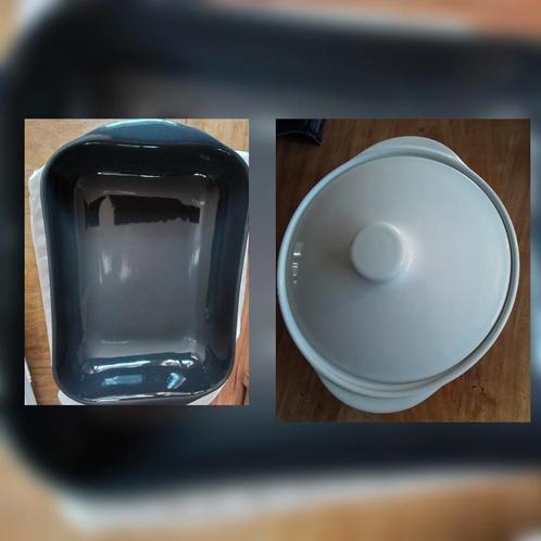 Vivo ovenschaal magnetronschaal met deksel en rechthoekige, Huis en Inrichting, Keuken | Potten en Pannen, Nieuw, Overige typen