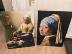 Schilderijen op doek - Vermeer, Antiek en Kunst, Kunst | Schilderijen | Klassiek, Ophalen