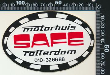 Sticker: Motorhuis Safe - Rotterdam beschikbaar voor biedingen