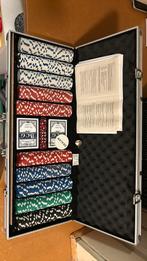 Nieuwe pokerset in koffer, Vijf spelers of meer, Ophalen of Verzenden, Nieuw, Onbekend