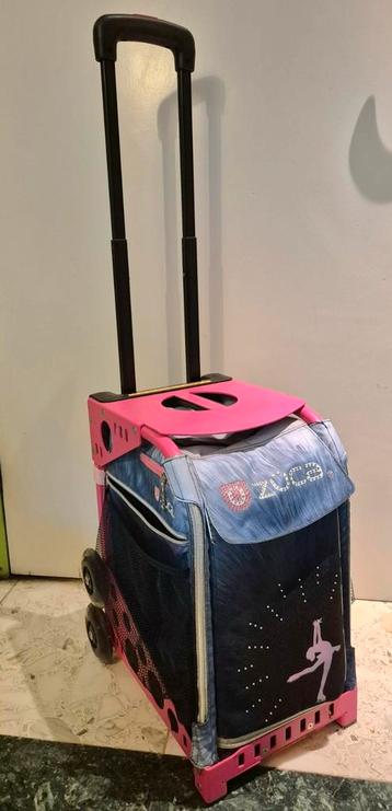 Züca rolkoffer / schaatskoffer - Roze beschikbaar voor biedingen