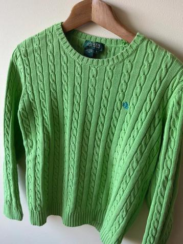 Groene Ralph Lauren Trui maat L beschikbaar voor biedingen