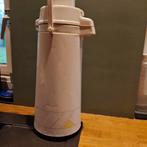 Vintage !  Thermoskan met drukknop., Ophalen, Gebruikt