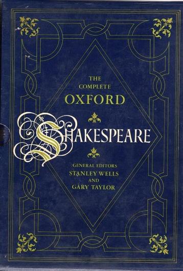 the complete oxford shakespeare  beschikbaar voor biedingen