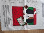 Kerst stoffen en kerst naai project puppy, Diversen, Kerst, Ophalen of Verzenden, Nieuw