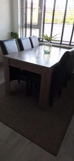 Complete woonkamer/meubelset, Ophalen, Gebruikt, Hout, lichtbruin, 200 cm of meer