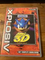 PC cd-rom Sonic 3D / Flickies Island (Xplosiv), 1 speler, Verzenden, Zo goed als nieuw, Avontuur en Actie
